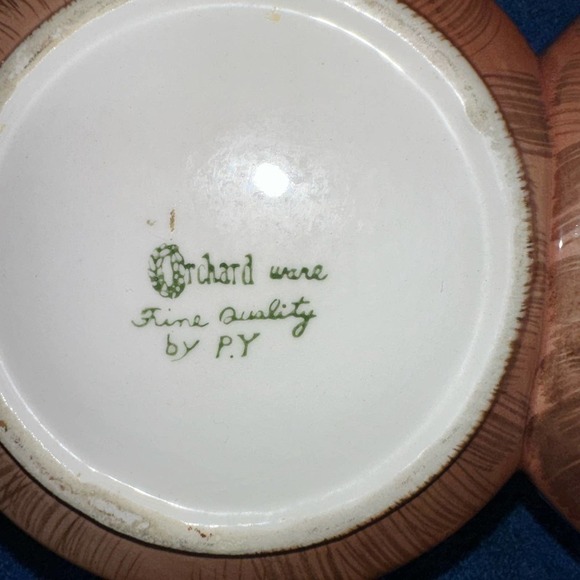 Vintage Orchard Ware By PY (Japan) Condiment Server - Picture 7 of 9